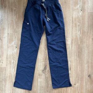Navy blue Kade cargo FIGS pants